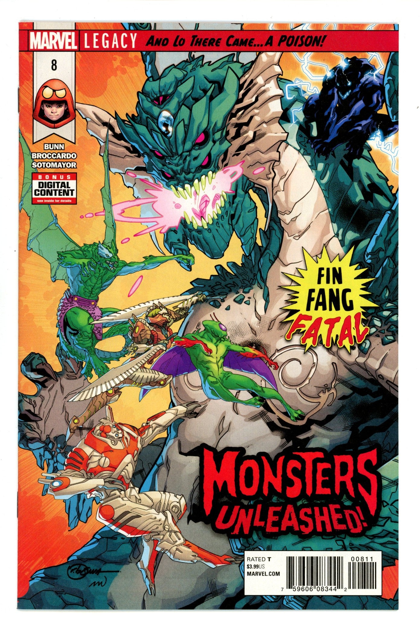 Monsters Unleashed Vol 3 8 High Grade (2018) 