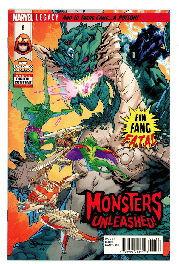 Monsters Unleashed Vol 3 8 High Grade (2018)