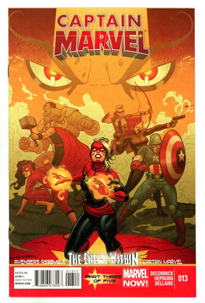 Captain Marvel Vol 8 13 High Grade (2013)