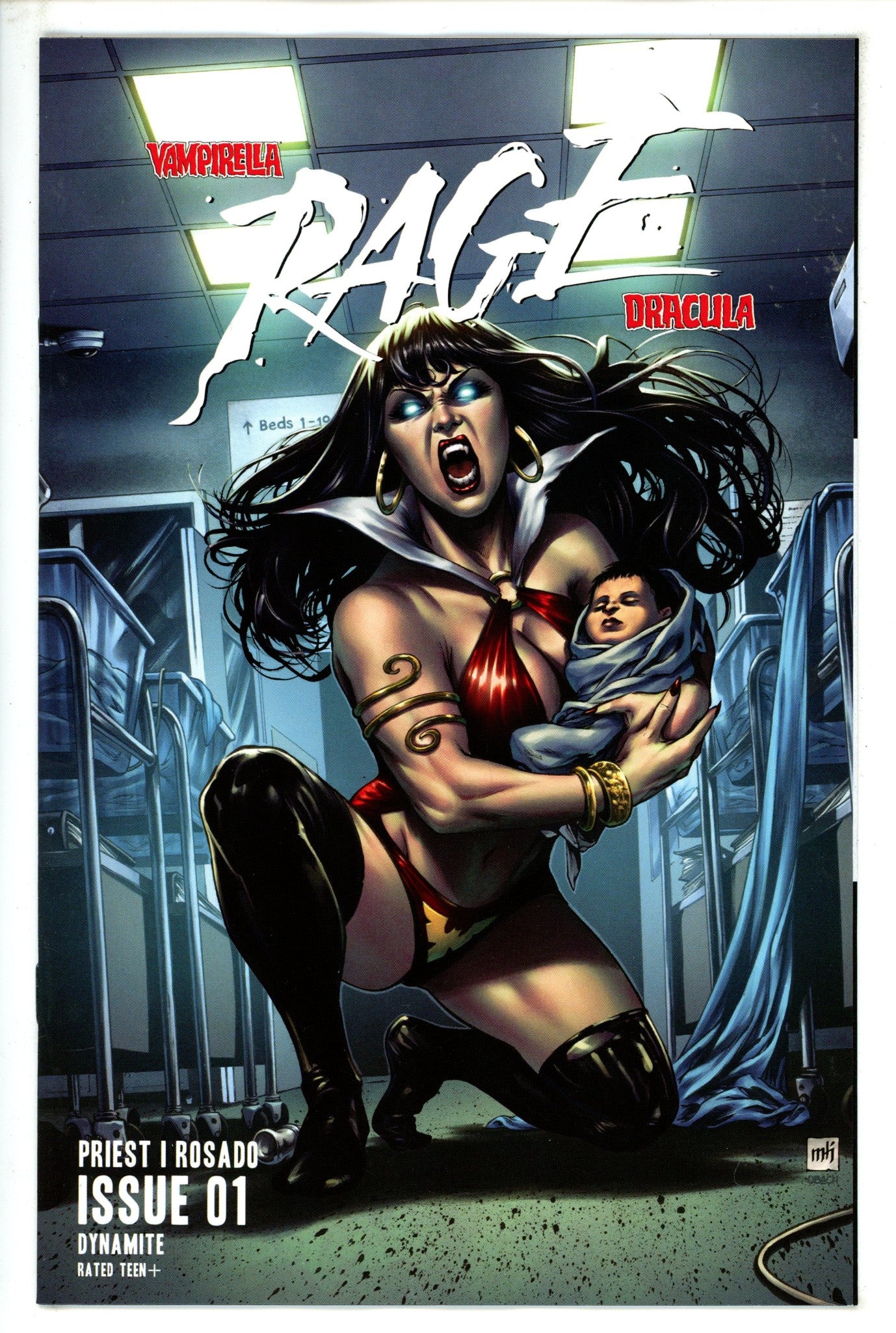 Vampirella Dracula Rage 1 Krome Variant (2023)