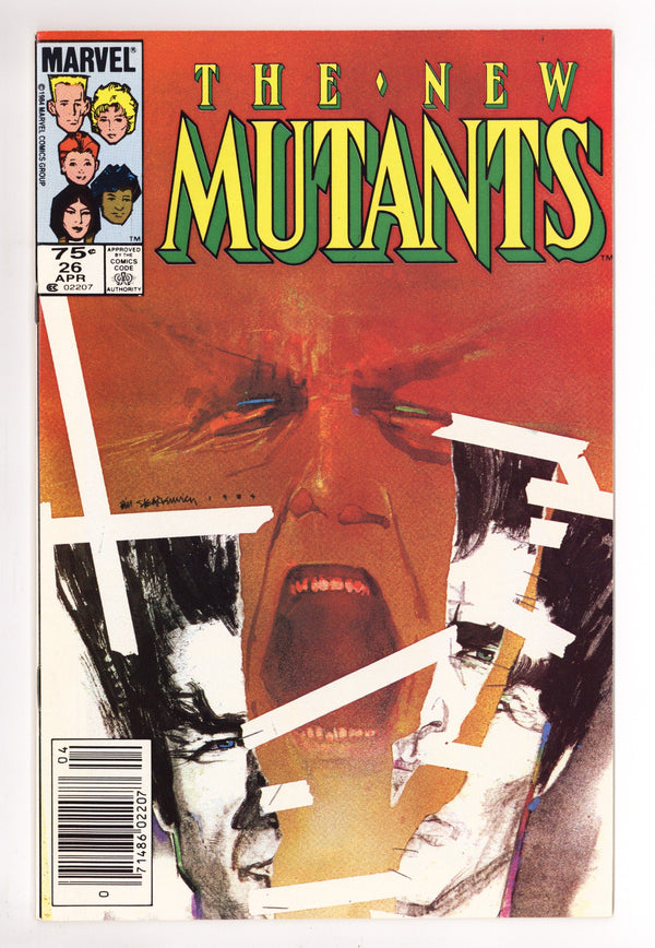 The New Mutants Vol 1 26 NM- (9.2) (1985) Canadian Price Variant