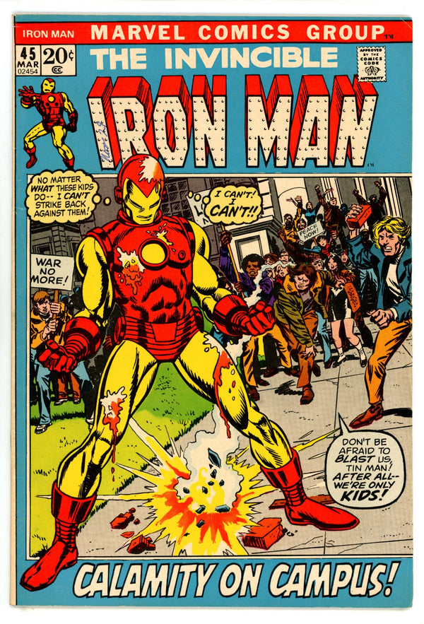 Iron Man Vol 1 45 VF- (7.5) (1972)