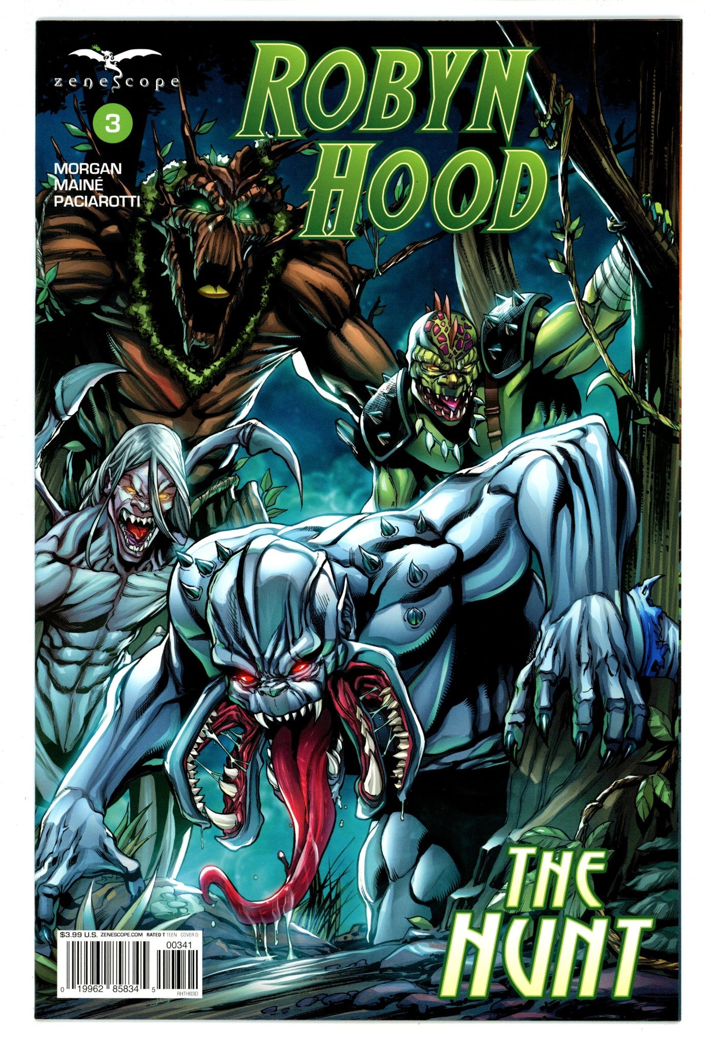 Robyn Hood: The Hunt 3 High Grade (2017) Atkins Variant 