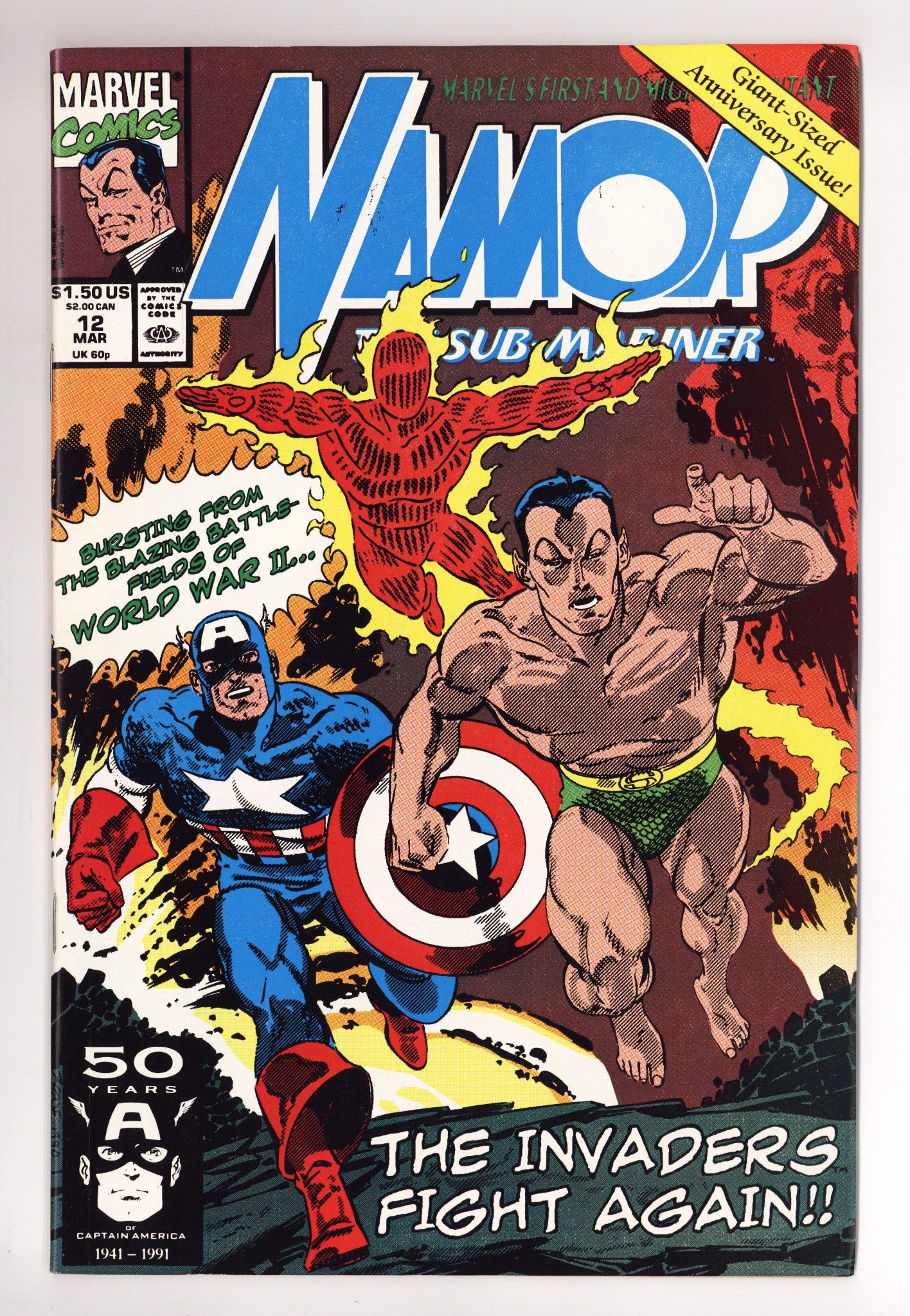 Namor, the Sub-Mariner 12 Mid Grade (1991) 