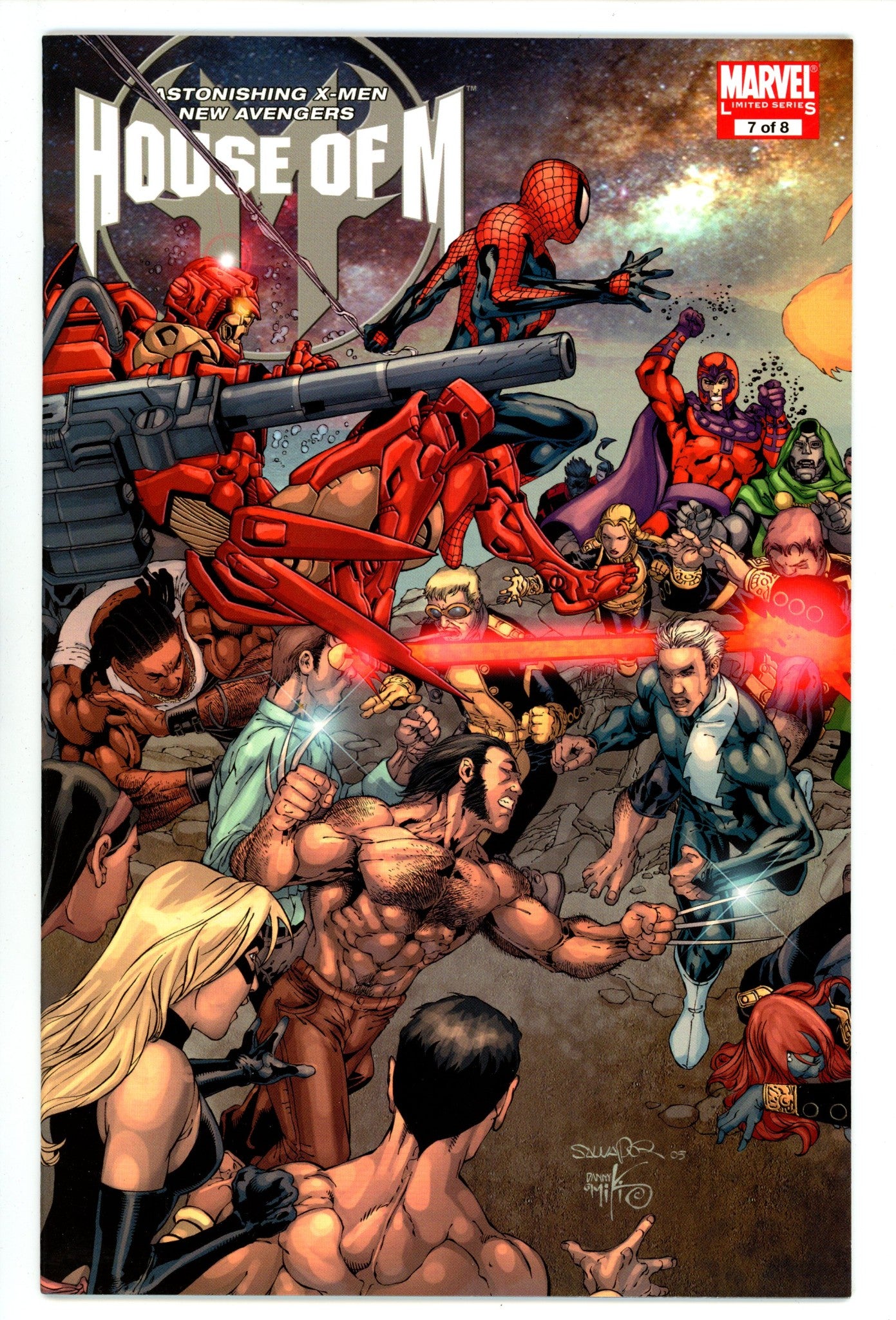 House of M 7 High Grade (2005) Larroca Variant 