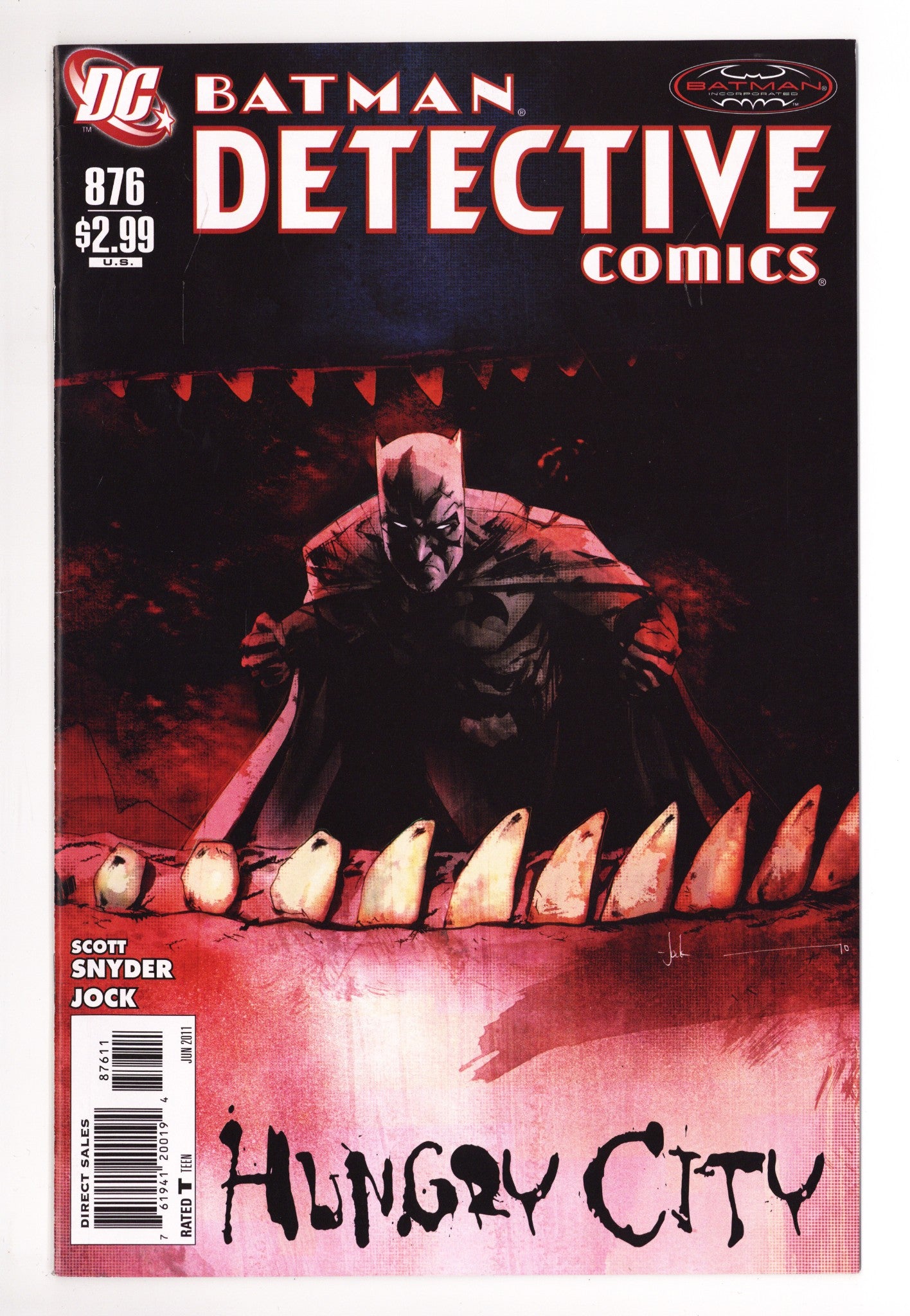 Detective Comics Vol 1 876 Mid Grade (2011) 