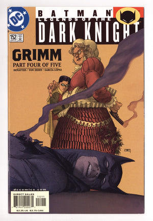 Batman: Legends of the Dark Knight 152 High Grade (2002)