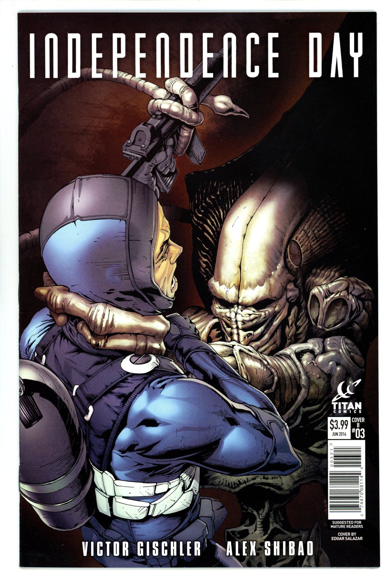 Independence Day 3 High Grade (2016) Salazar Variant 