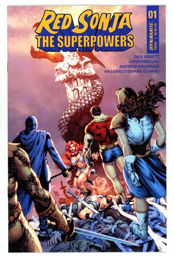 Red Sonja: The Superpowers 1 High Grade (2021) Lau Variant