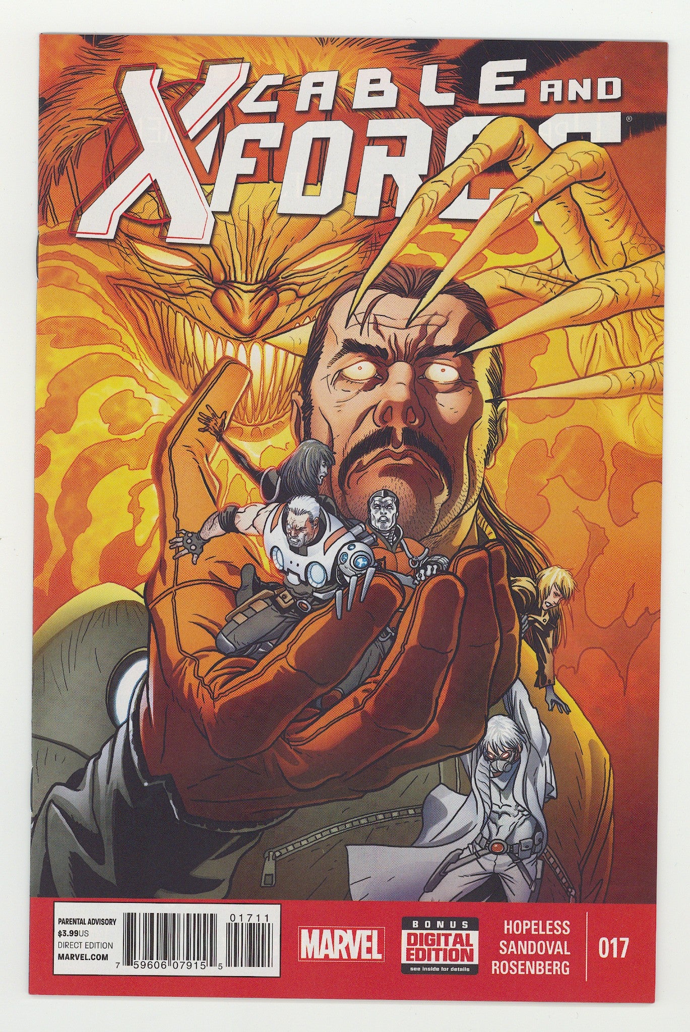 Cable and X-Force 17 High Grade (2014) 