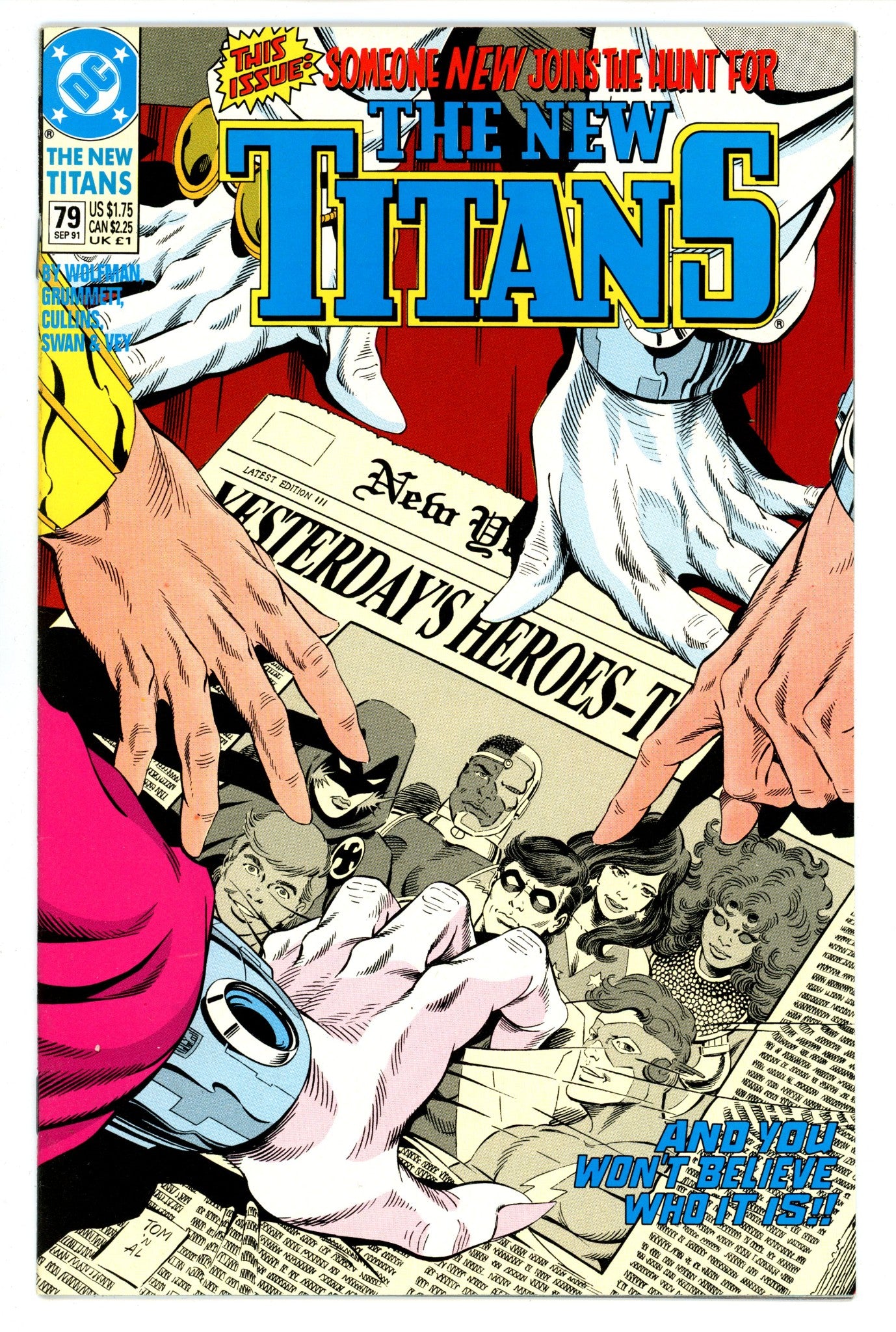 The New Titans 79 High Grade (1991) 