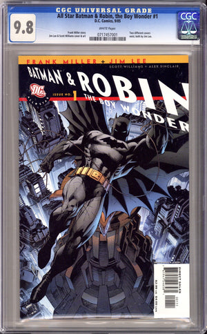 All Star Batman & Robin, the Boy Wonder 1 CGC 9.8 (NM/M) (2005)