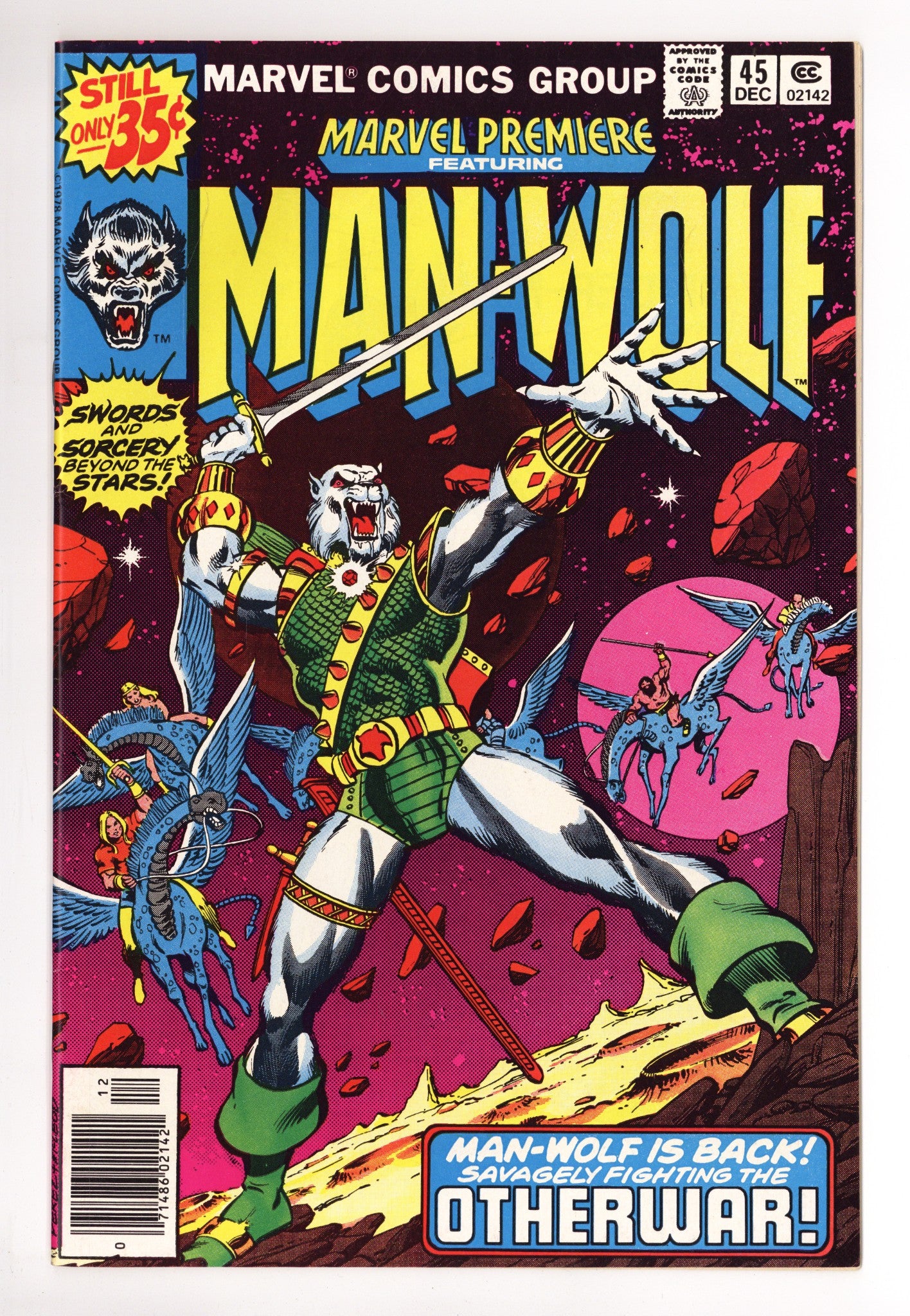 Marvel Premiere 45 Mid Grade (1978) 