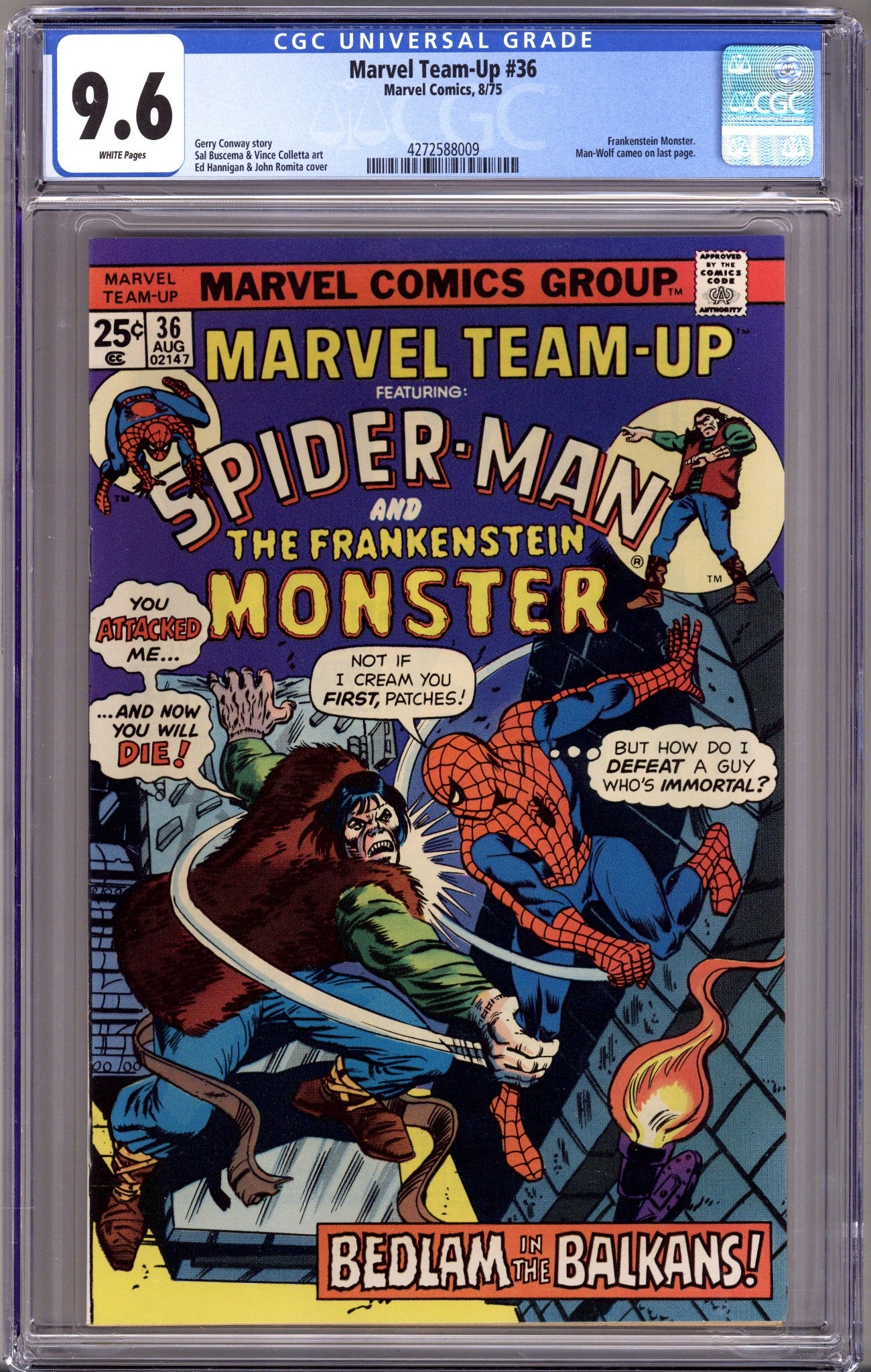 Marvel Team-Up Vol 1 36 CGC 9.6 (NM+) (1975) 