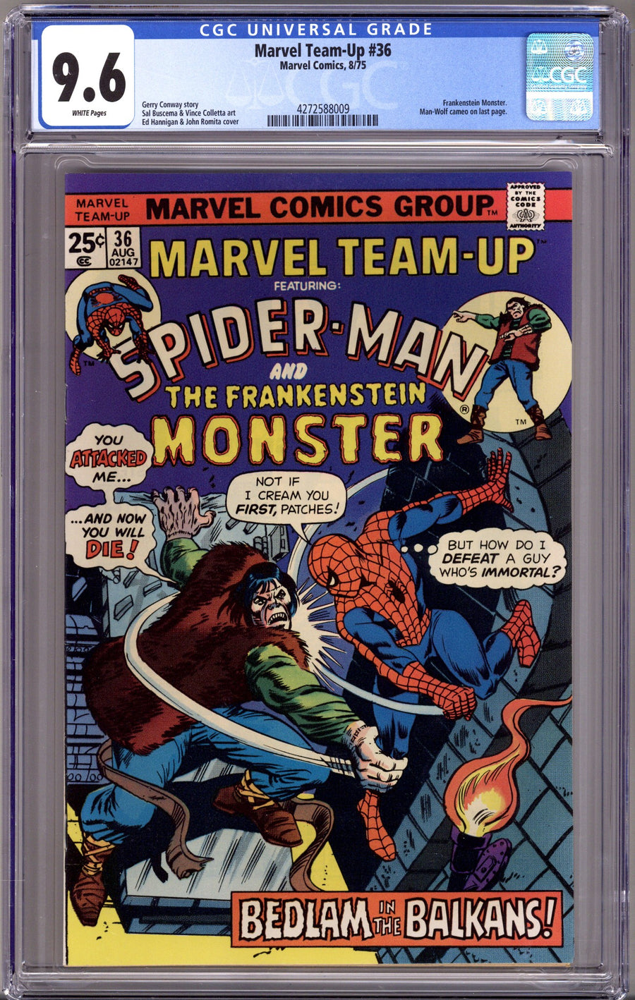 Marvel Team-Up Vol 1 36 CGC 9.6 (NM+) (1975) 