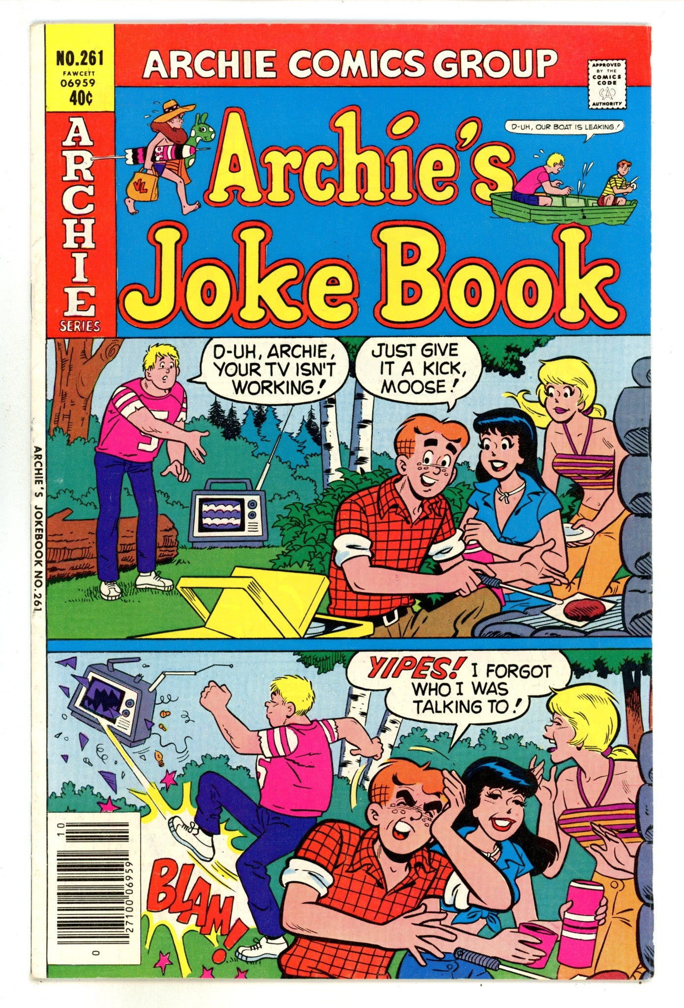 Archie's Joke Book Magazine 261 Low Grade (1979) 