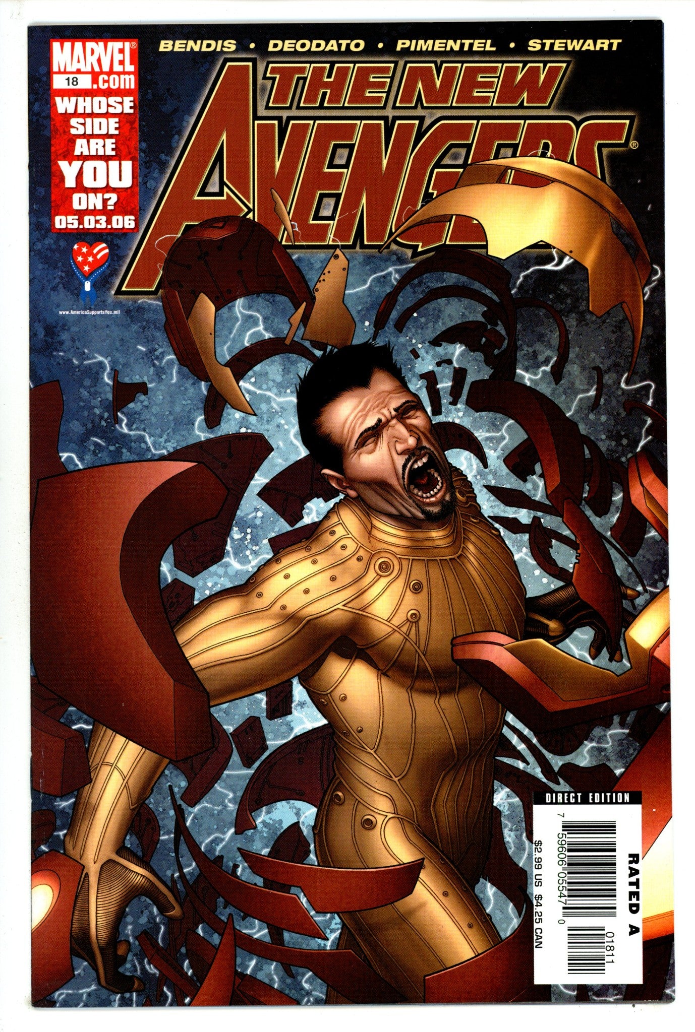 New Avengers Vol 1 18 High Grade (2006) 