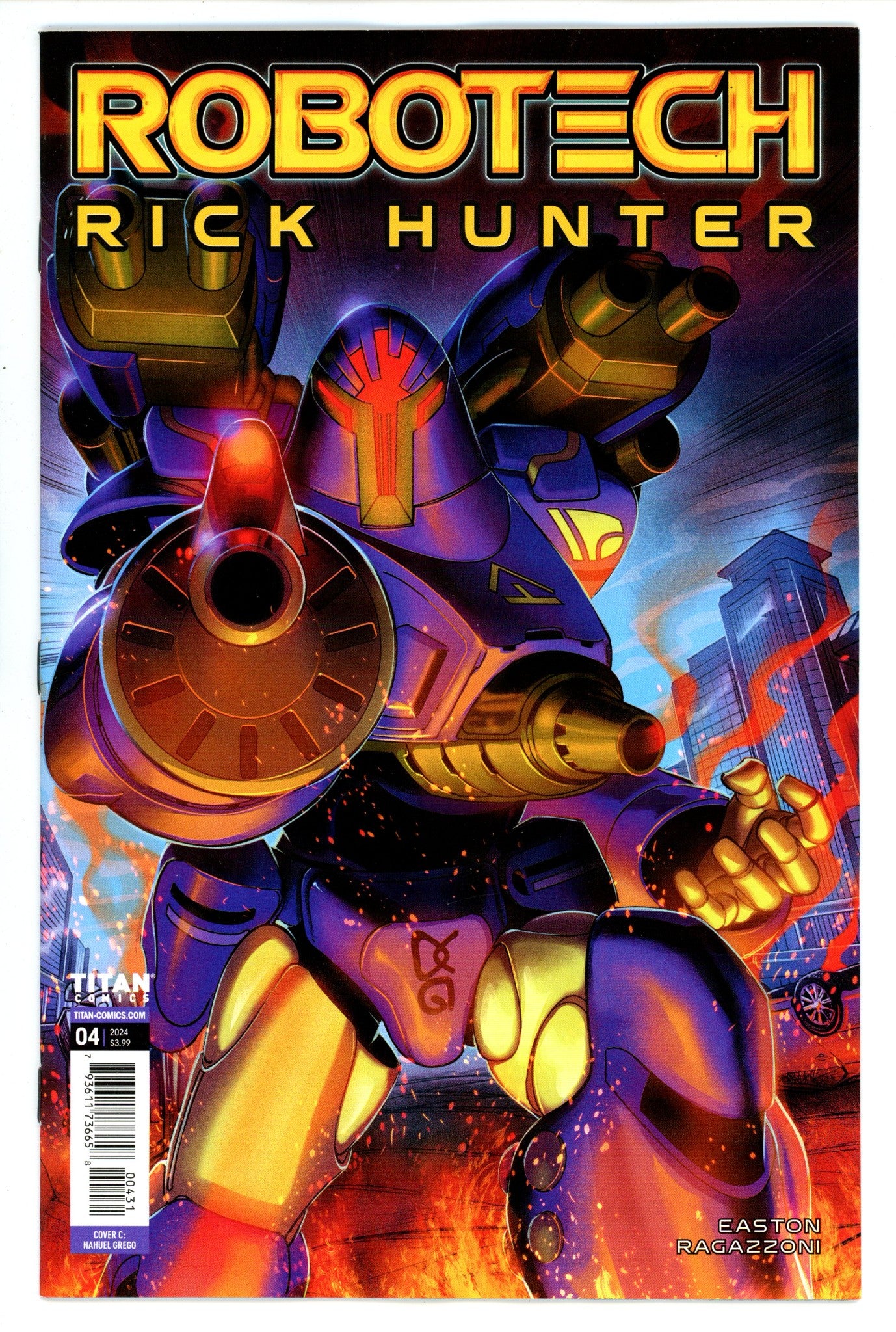 Robotech Rick Hunter 4 Grego Variant (2024)