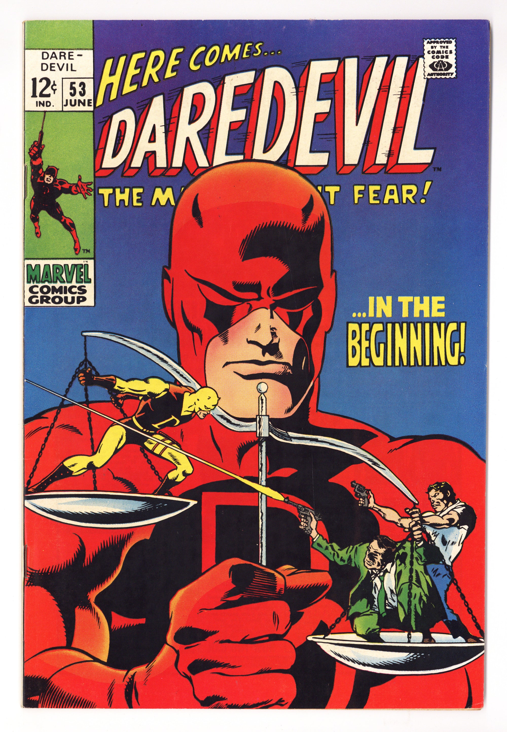 Daredevil Vol 1 53  VF- (7.5)   (1969)        