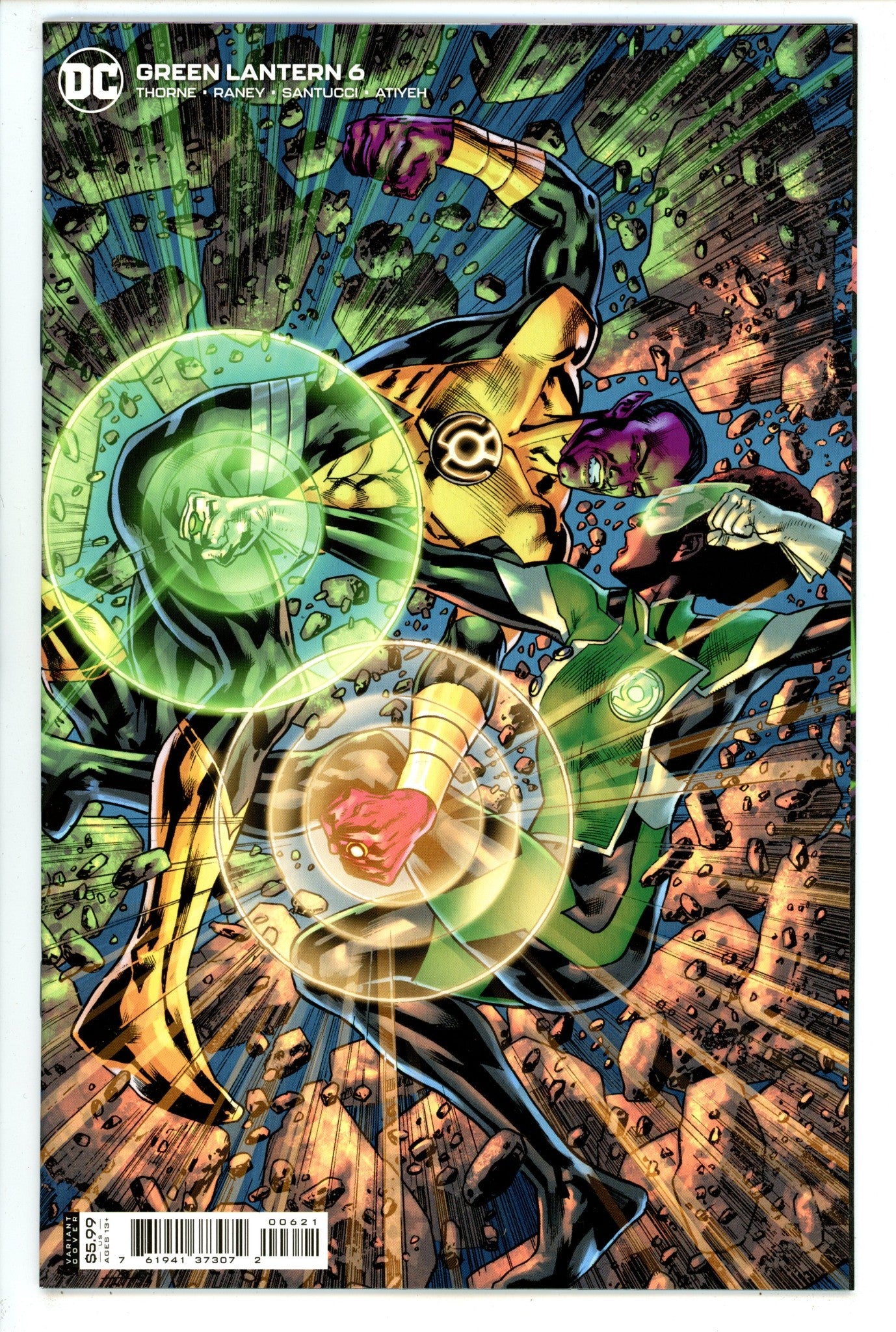 Green Lantern Vol 7 6 High Grade (2021) Hitch Variant 