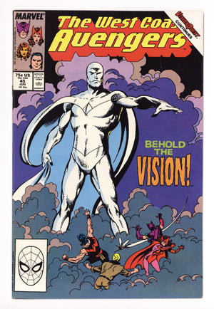 West Coast Avengers Vol 2 45 VF- (7.5) (1989)