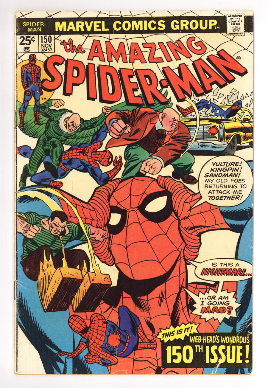 The Amazing Spider-Man Vol 1 150 VG+ (4.5) (1975) 