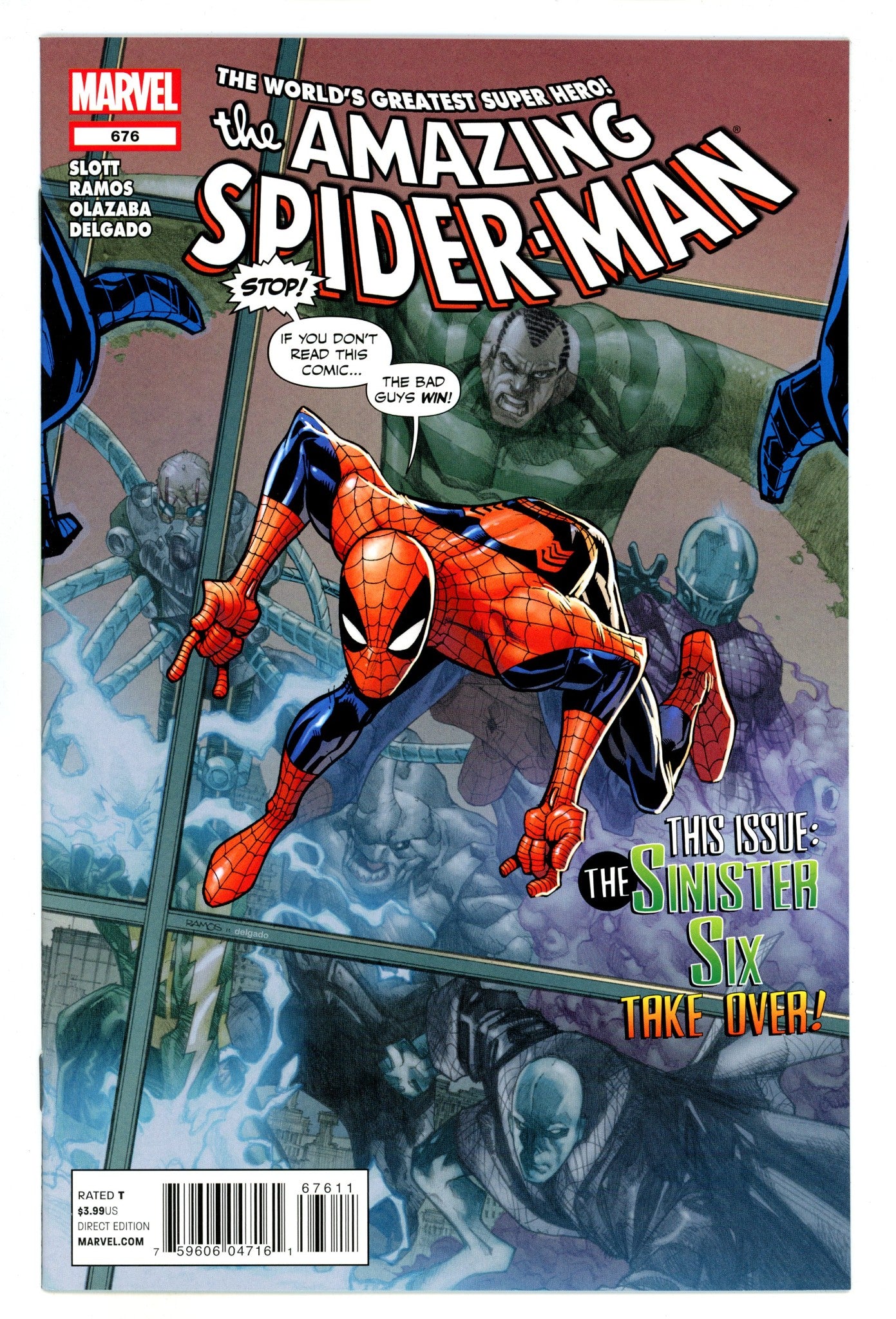The Amazing Spider-Man Vol 2 676 High Grade (2012) 