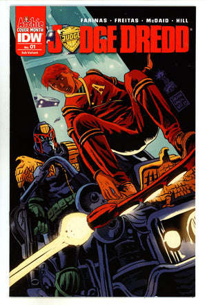 Judge Dredd Vol 5 1 High Grade (2015) Francavilla Variant