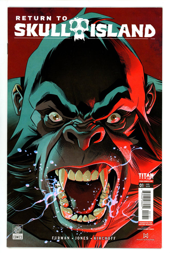 Return To Skull Island 1 Jones Headshot Variant (2025)