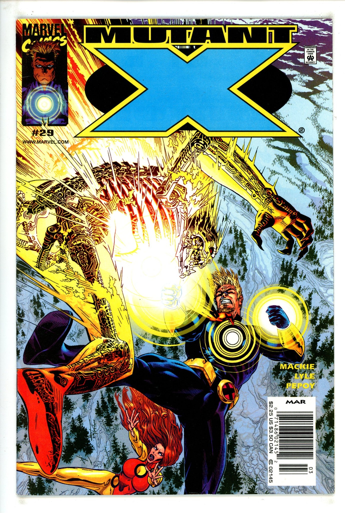 Mutant X 29 Newsstand (2001)