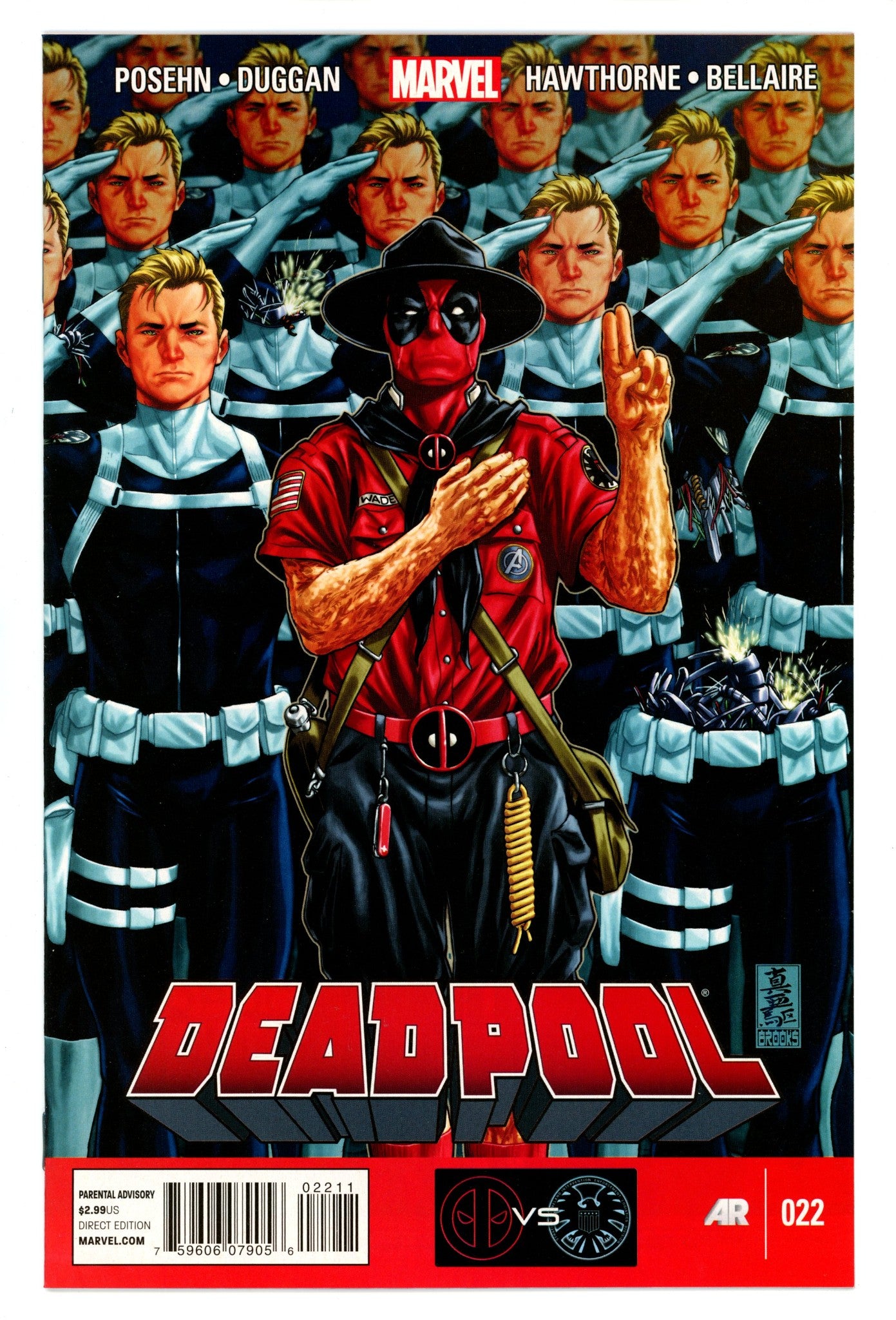 Deadpool Vol 4 22 High Grade (2014) 