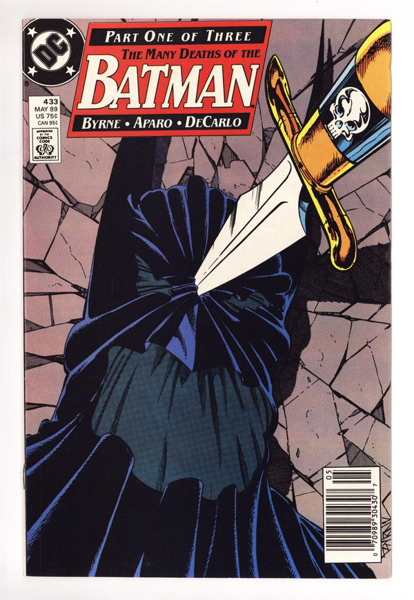 Batman Vol 1 433 Mid Grade (1989) Newsstand