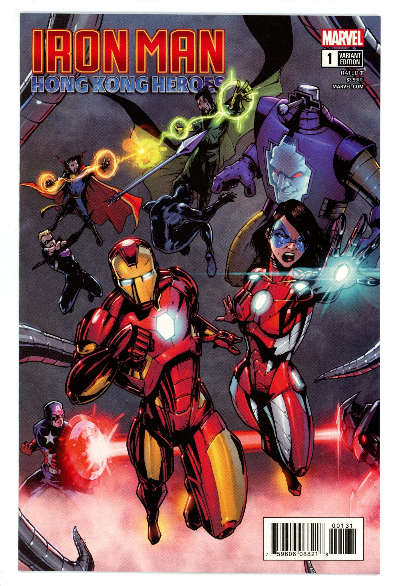 Iron Man: Hong Kong Heroes [nn] High Grade (2018) Crosby Variant 