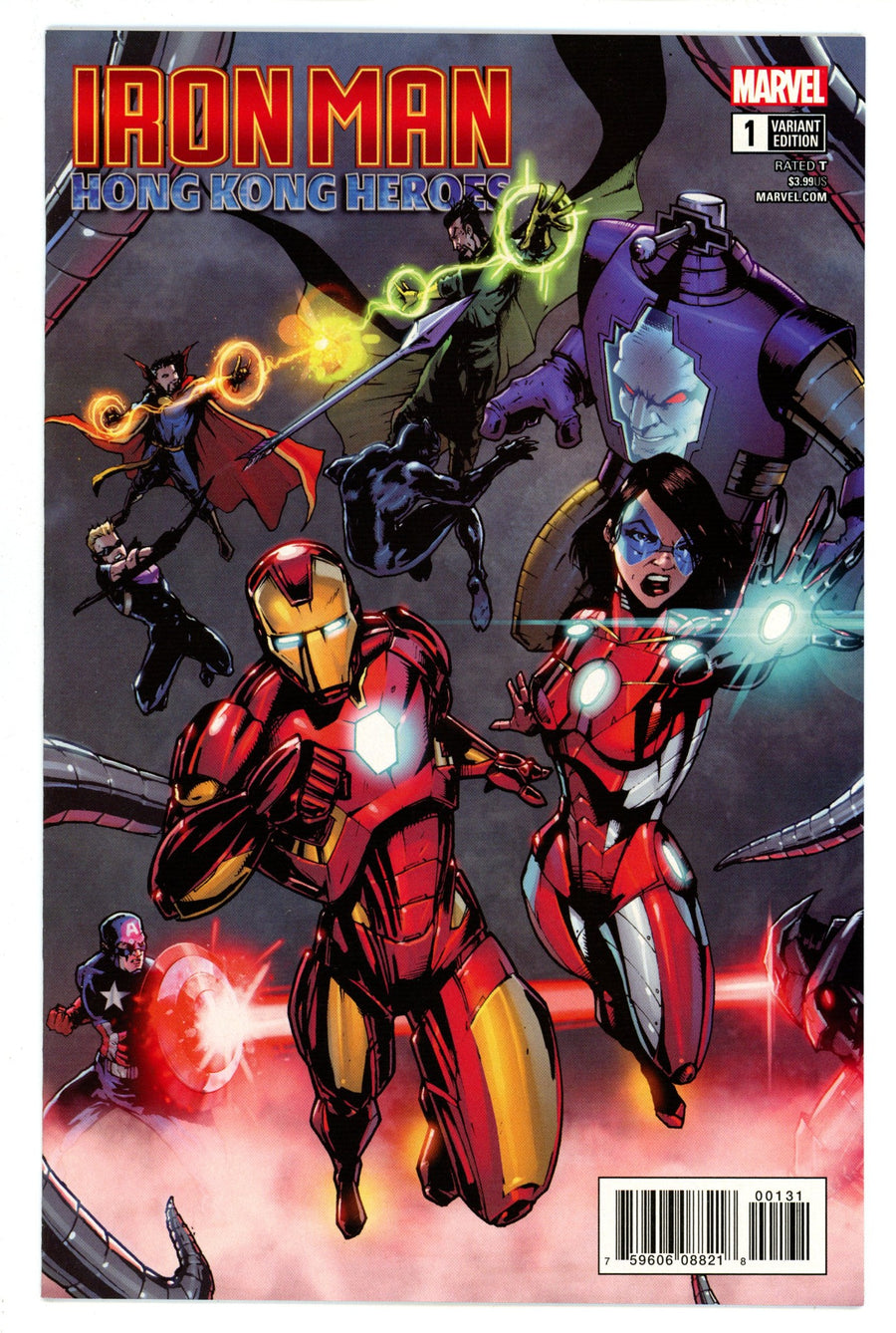 Iron Man: Hong Kong Heroes [nn] High Grade (2018) Crosby Variant 