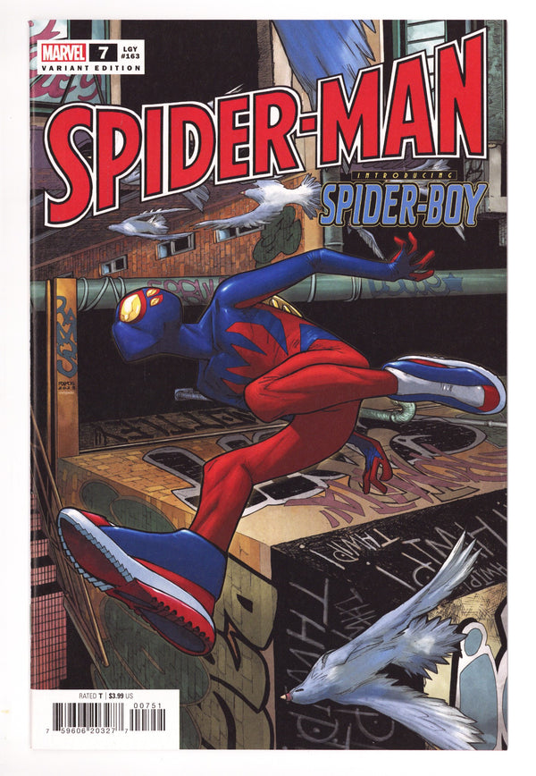 Spider-Man Vol 4 7 (163) NM- (9.2) (2023) Ramos Variant