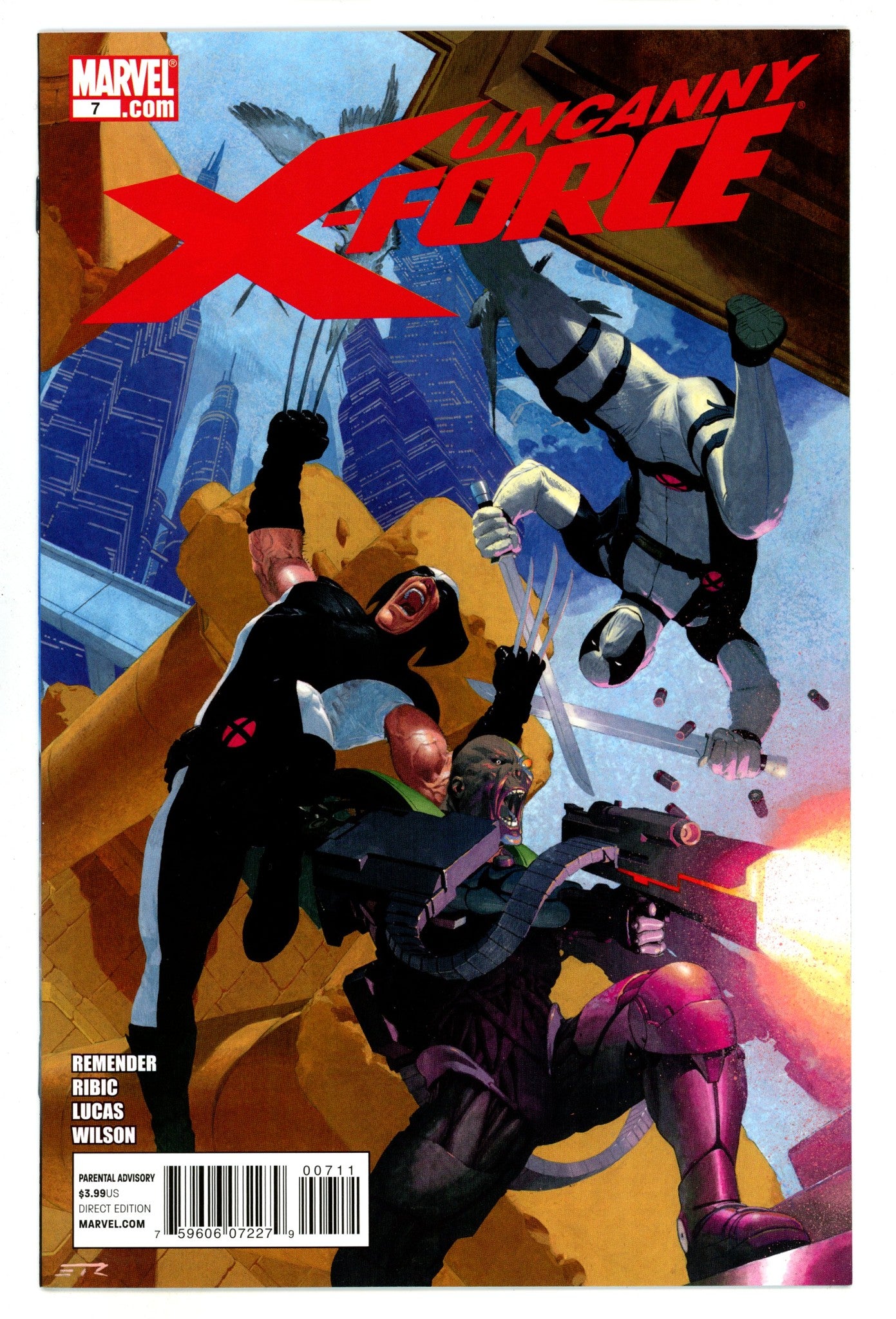 Uncanny X-Force Vol 1 7  High Grade  (2011)  