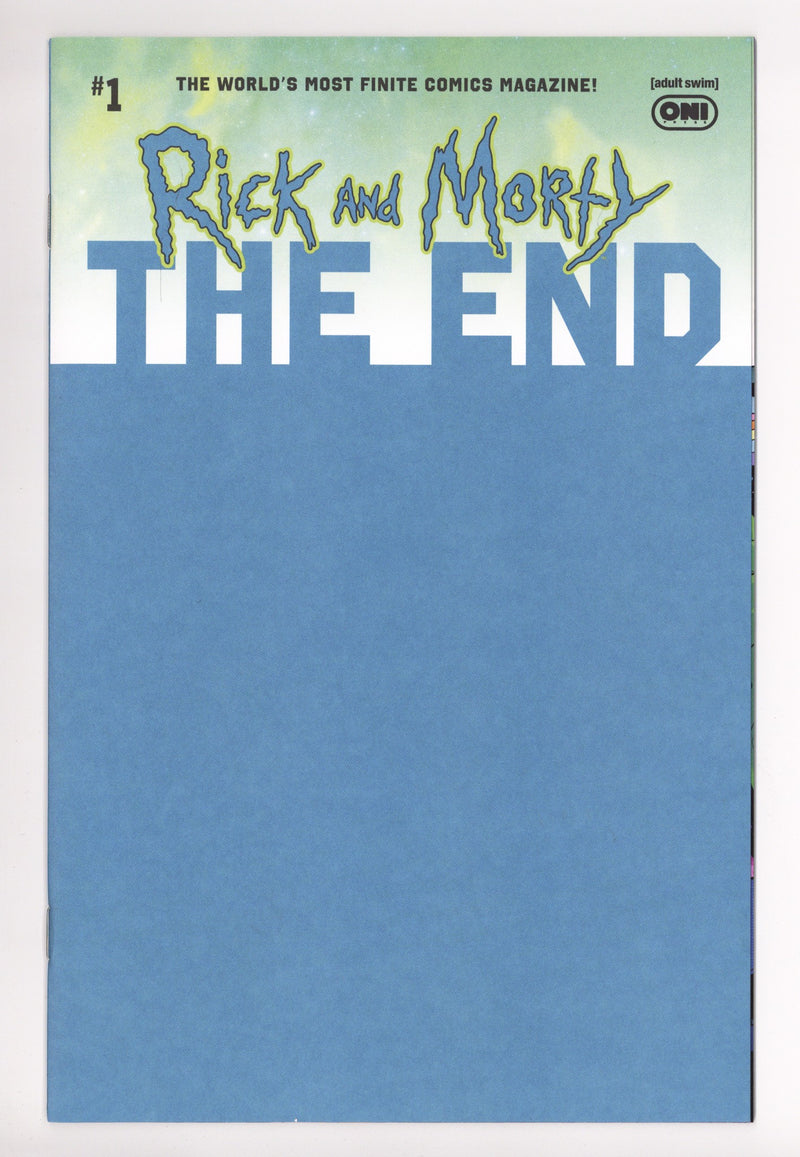 Rick And Morty The End 1 Blank Variant (2025)