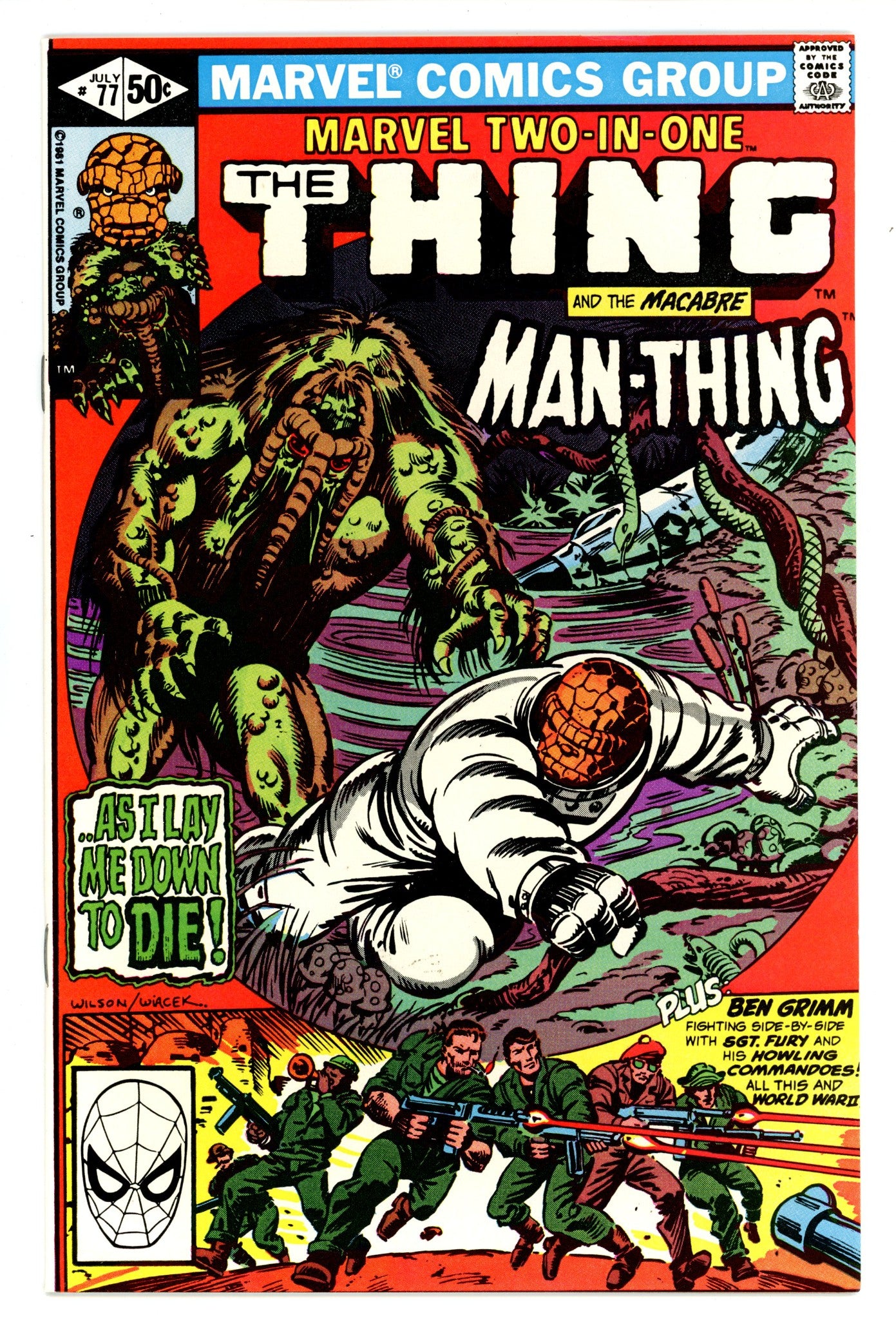 Marvel Two-in-One Vol 1 77 High Grade (1981) 