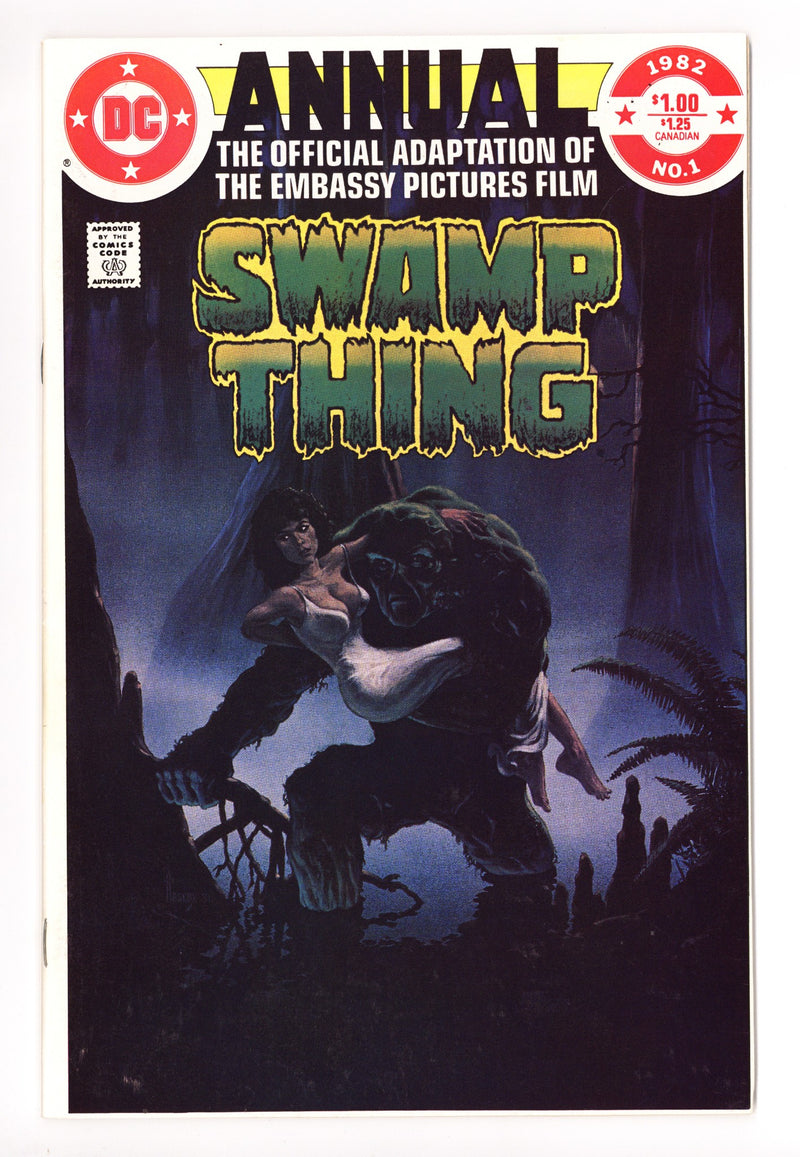 The Saga of Swamp Thing Annual Vol 2 1 Mid Grade (1982) 
