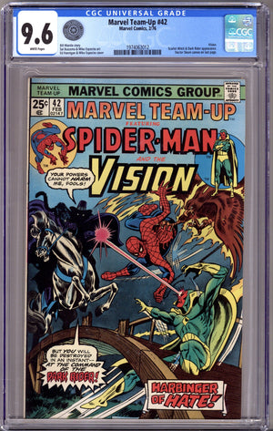 Marvel Team-Up Vol 1 42 CGC 9.6 (NM+) Oregon Coast Collection (1976)