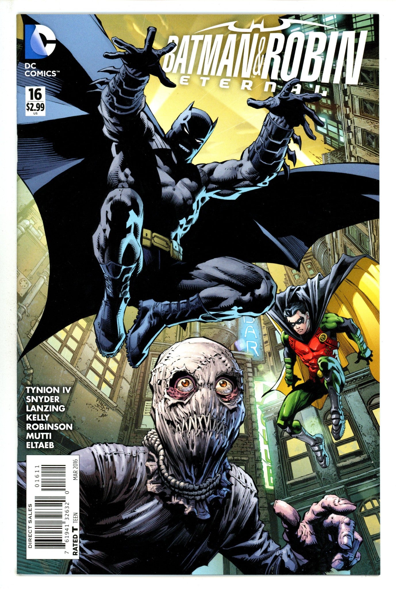 Batman and Robin Eternal 16 High Grade (2016) 