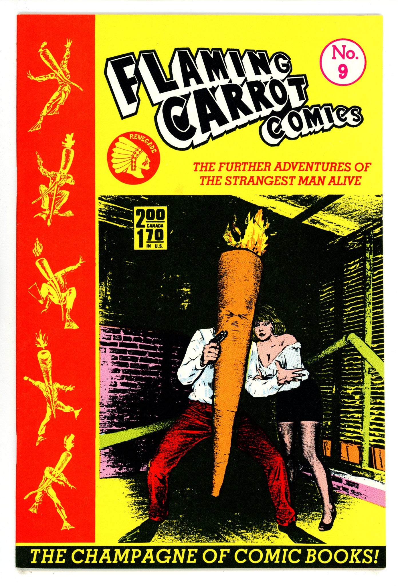 Flaming Carrot Comics   9  High Grade   (1985)        