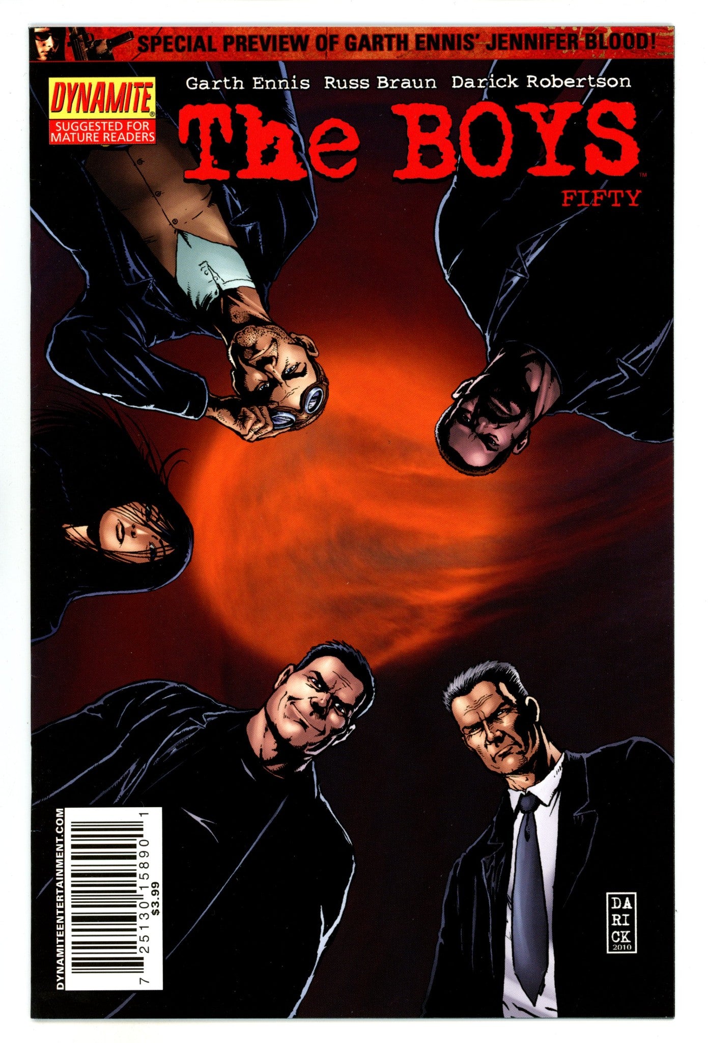 The Boys 50 VF (8.0) (2011) 