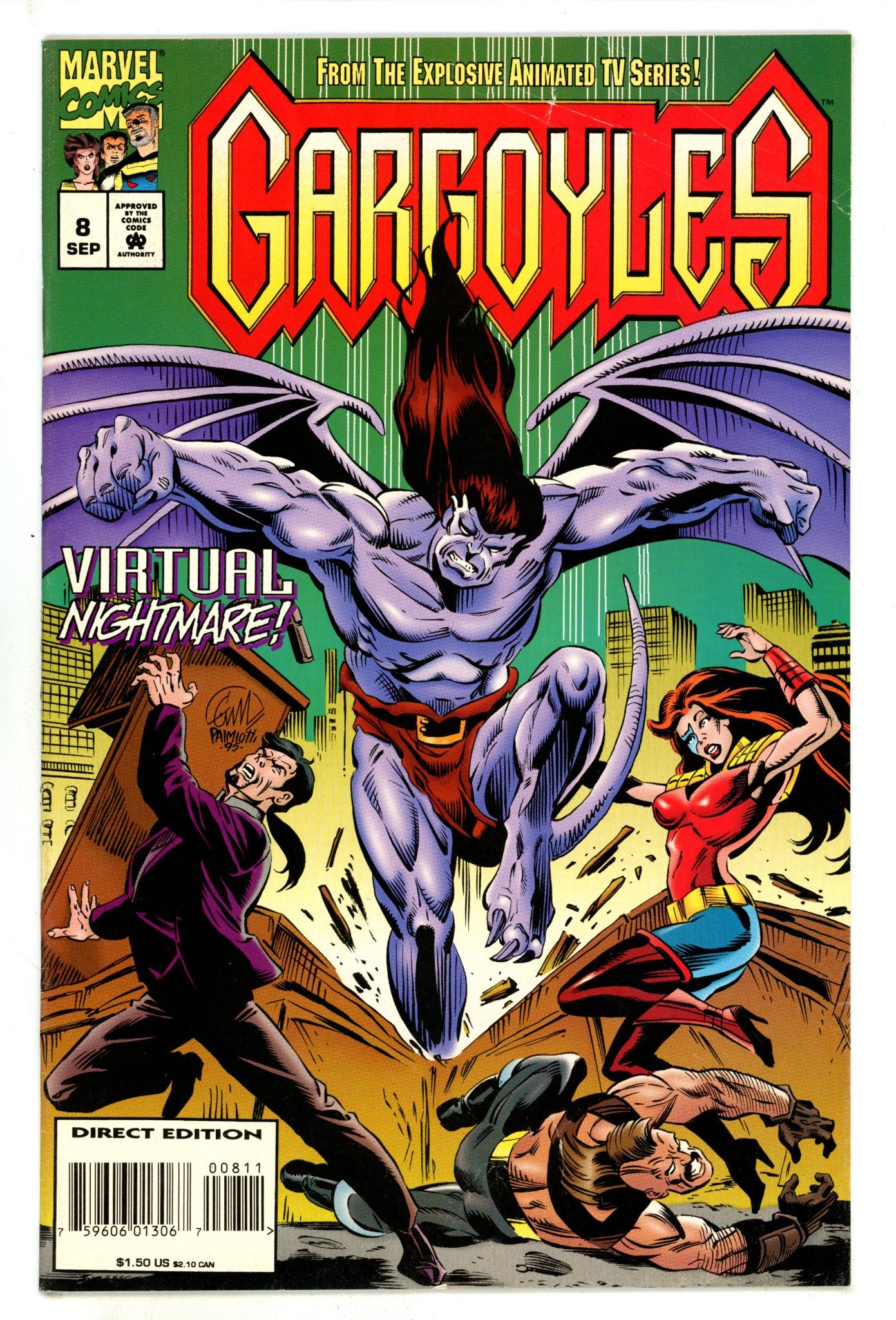 Gargoyles 8 VG/FN (5.0) (1995) 