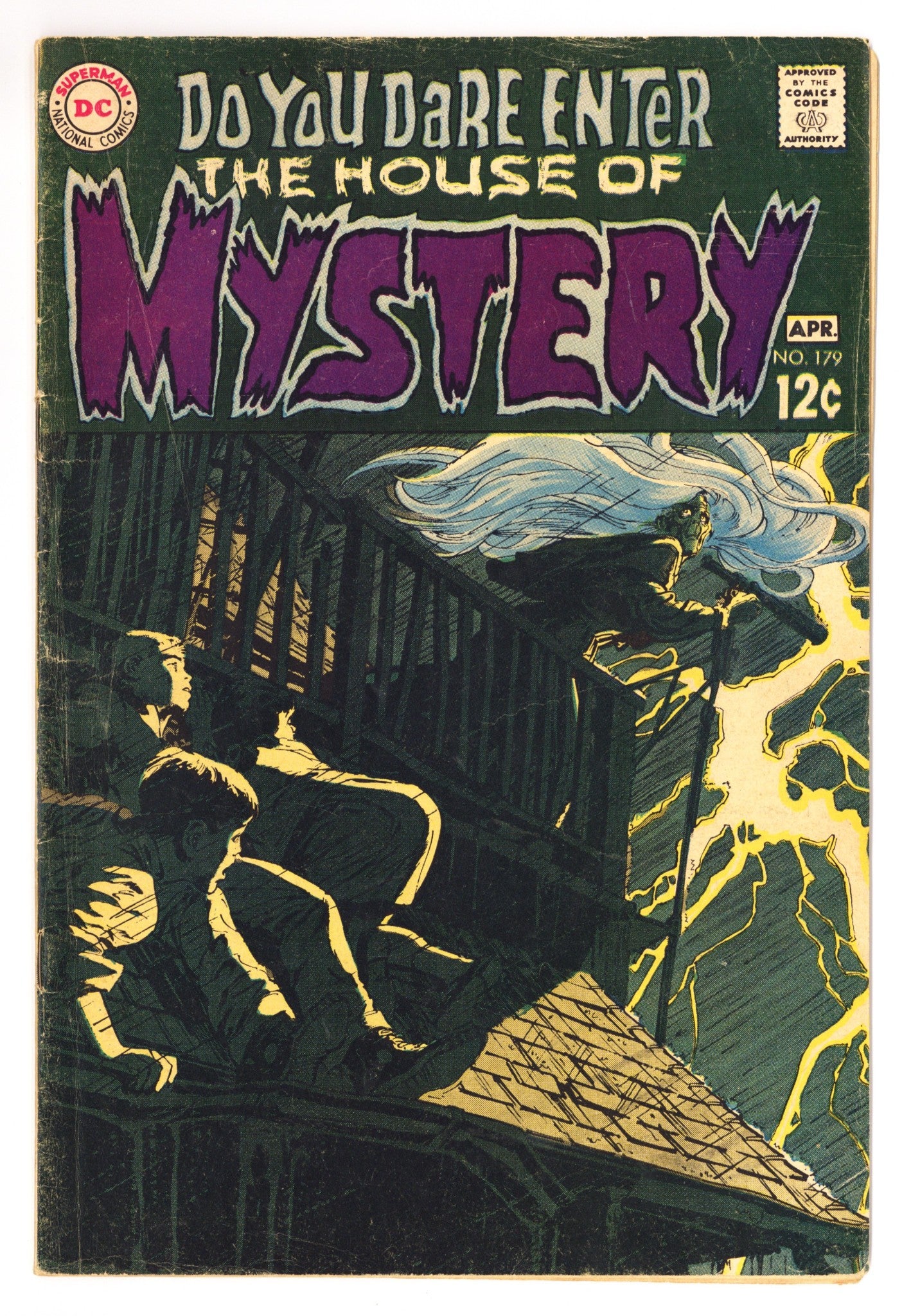 House of Mystery Vol 1 179 VG (4.0) (1969) 