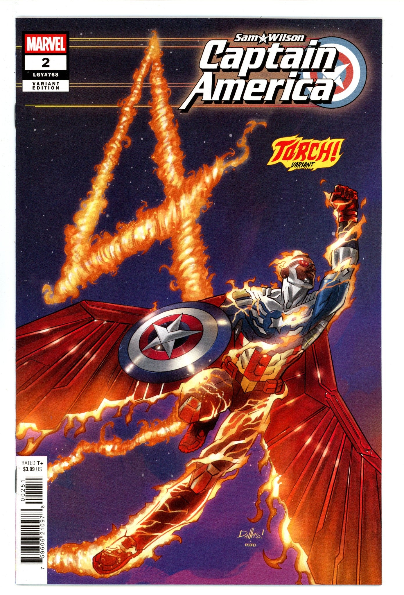 Sam Wilson Captain America 2 Messina Variant (2025)