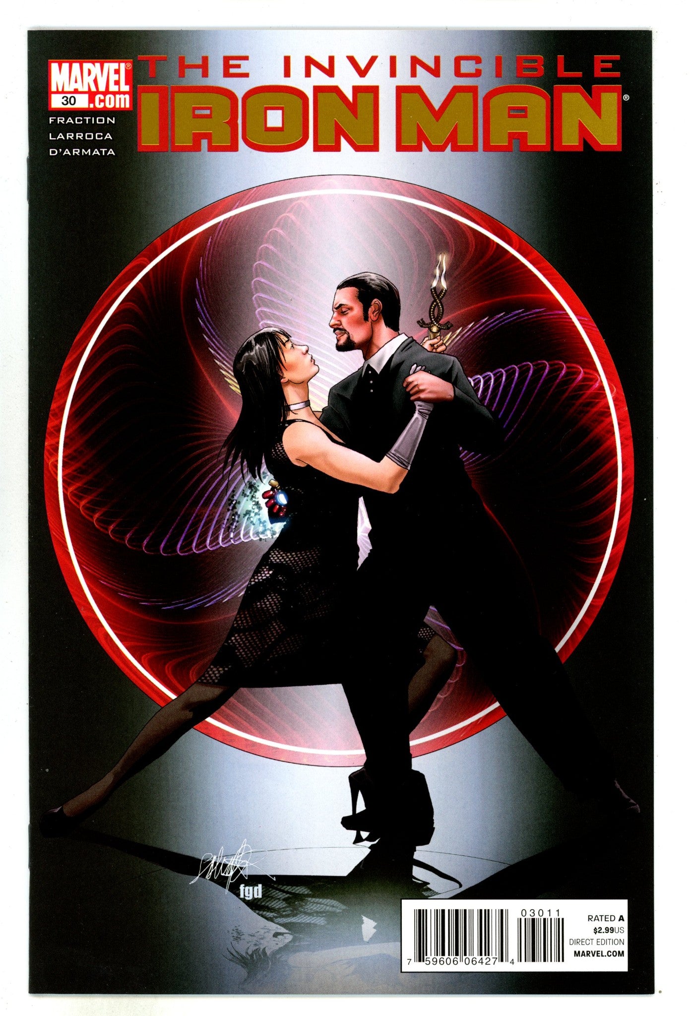 Invincible Iron Man Vol 1 30 High Grade (2010) 
