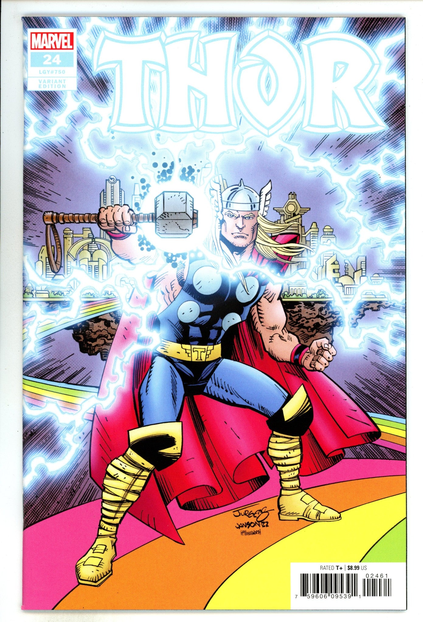 Thor Vol 6 24 (750) High Grade (2022) Jurgens Incentive Variant 