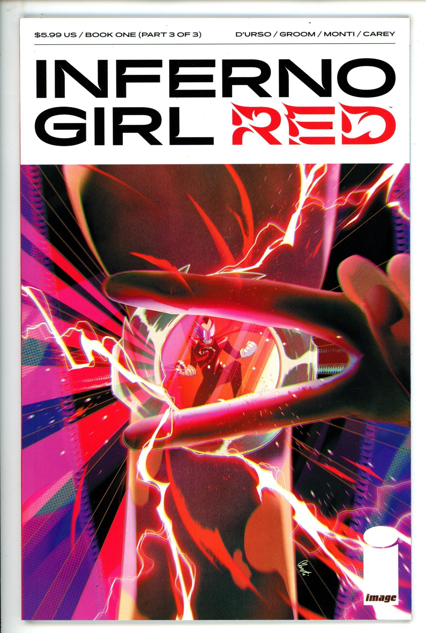 Inferno Girl Red 3 High Grade (2023) Variant 
