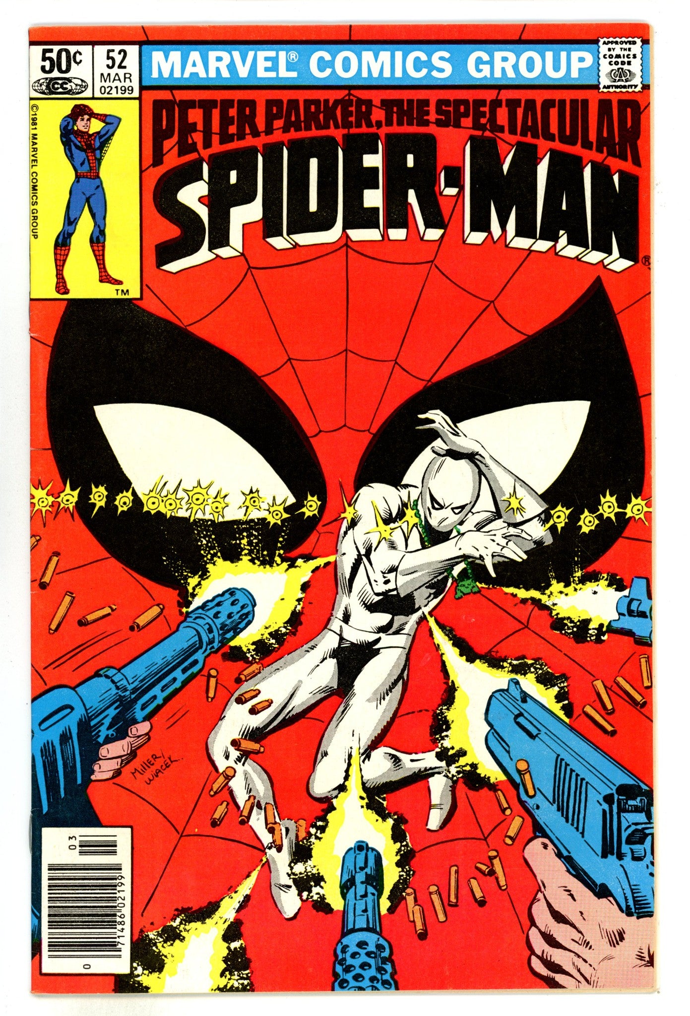 The Spectacular Spider-Man Vol 1 52  FN+ (6.5)  (1981)  Newsstand  